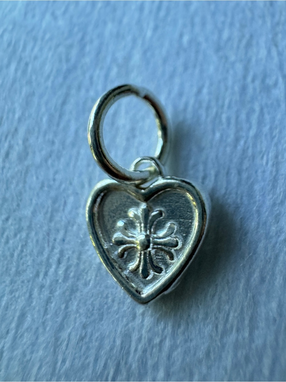 Sterling Silver Cross Heart Love Charm Bracelet Necklace
